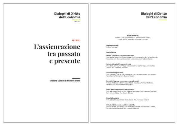 L’assicurazione tra passato e presente